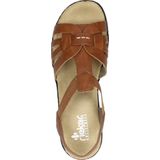 Rieker Sandalen cognac Imitatieleer - Dames