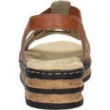 Rieker Sandalen cognac Imitatieleer - Dames