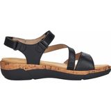 Remonte Dames R6850 sandaal, zwart (01), 37 EU