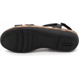 Remonte - Dames Sandalen - Leer - Rubberen Zool - Klittenbandsluiting