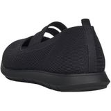 Ballerina - Zwart - Synthetisch - Slip-on Sneaker Sportief Ontwerp