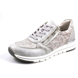 Remonte -Dames -  zilver - sneakers  - maat 36