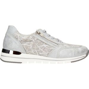Remonte R6700 Sneakers voor dames, Ice Perlcloud lichtgrijs Bianco 40, 40 EU