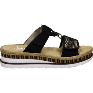 Rieker Sandalen zwart Nubuck - Dames - Maat 42