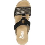 Merk - Muiltjes - Imitatieleer - Gevoerd - Klittenbandsluiting - Logoprint