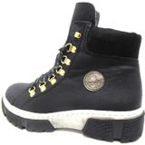 Rieker - X8633-01 - Enkellaarsjes - Zwart - Polyestervezel