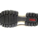 Rieker - X8633-01 - Enkellaarsjes - Zwart - Polyestervezel