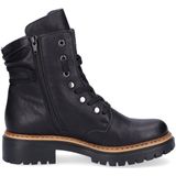 Rieker - 72621 - Enkellaarzen - Zwart - Synthetisch - Blokhak