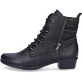 Rieker - Y0700 - Dameslaarzen - Zwart - Kunstleer