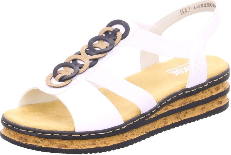 Rieker - Sleehakken - Wit - Dames