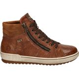 Remonte Schnürboots, Plateau, Schnürstiefelette, Boots in Crash-Optik