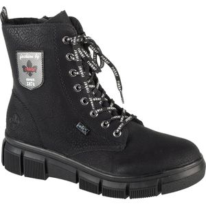 Rieker Booties X3410-00 Vrouwen Zwart Laarsjes Laarzen