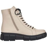 Rieker - Casual Booties - Beige - Synthetisch Leer - Lichtgewicht