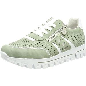 Rieker L2807 Sneakers voor dames, groen, 41 EU