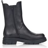 Rieker - Enkellaarsjes - Zwart - Leer - Binnenzijde Rits