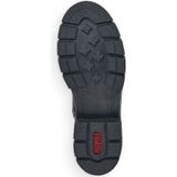 Rieker - Enkellaarsjes - Zwart - Leer - Binnenzijde Rits