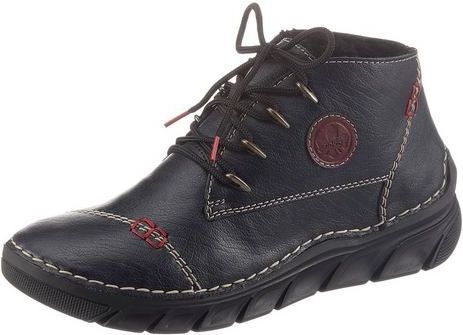 Rieker - 55002 - Enkellaarzen - Ocean Wine - Zachte Binnenzool