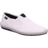 Rieker B4551 Slipper voor heren, wit, 40 EU