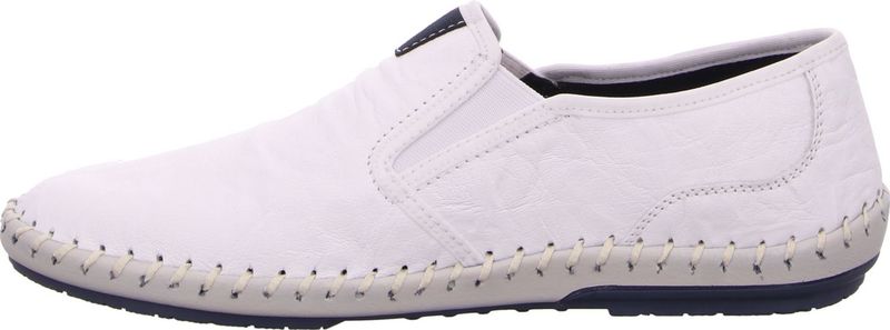 Rieker B4551 Slipper voor heren, wit, 40 EU