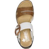 Rieker Sandalette, Sommerschuh, Sandale, Keilabsatz, im modischen Look