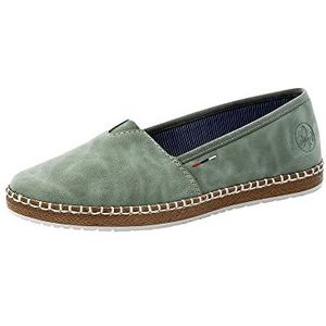Rieker Dames M2270 slippers, groen, 36 EU