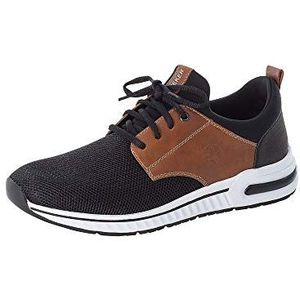Rieker Heren B4761 Sneakers, zwart, combi, 40 EU