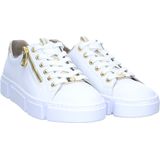 Rieker - N5932 - Dames Sneaker - Wit - Textiel - Plat