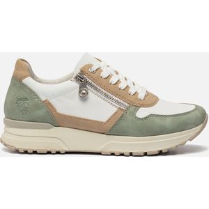 Rieker Sneakers groen Synthetisch 101201 - Dames - Maat 38