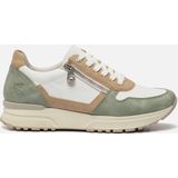 Rieker Sneakers groen Synthetisch - Dames - Maat 38