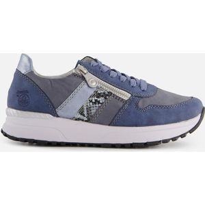 Rieker Sneakers blauw Synthetisch - Dames - Maat 37