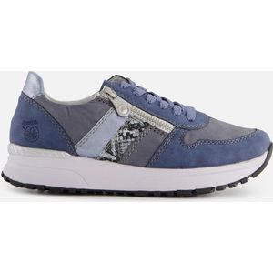 Rieker Sneakers blauw Synthetisch - Dames - Maat 41