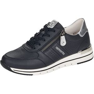 Remonte R6705 Sneakers voor dames, Blauwe combi 14, 38 EU