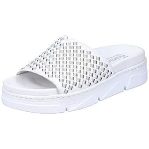 Rieker 62198 damessandalen, wit, 36 EU