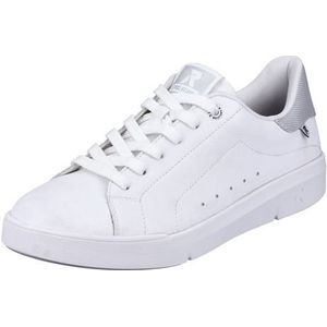 OTTO RIEKER Sport Sneakers - Wit - Veterschoen - Monochrome Uitstraling
