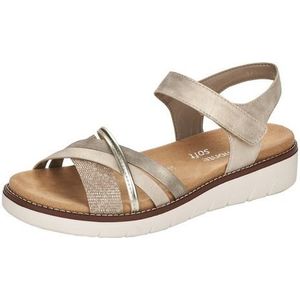 Merk - Model - Sandalen - Gevoerd - Imitatieleer - Color-Blocking