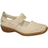 Rieker - Bandschoen 41399-60 - Beige - Leer - Lichtgewicht