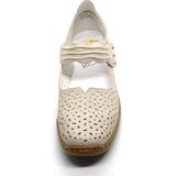 Rieker - Bandschoen 41399-60 - Beige - Leer - Lichtgewicht