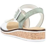 Rieker FSK Damen Sandalen für Damen, weiß, Gr. 38 EU