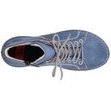 Veterlaarsjes - Effen - Imitatieleer - Ritszakken en Profielzolen