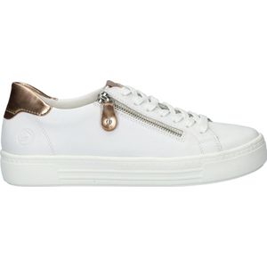 Remonte Dames Sneaker D0903, wit koper 81