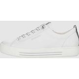 Sneakers - Effen - Suède - Platte Hak - Uitneembare Zool