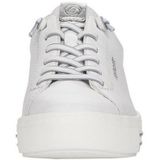 Sneakers - Effen - Suède - Platte Hak - Uitneembare Zool