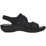 Remonte - D7647-01 - Sandaal - Zwart/Combi