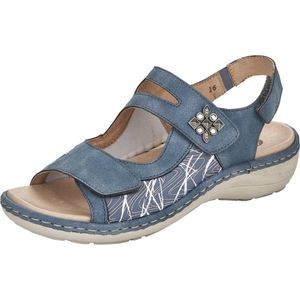 Remonte -Dames - blauw - sandalen - maat 39