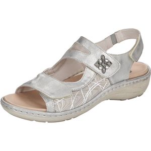 Remonte D7647-40 Dames Sandalen - Zilver - 42