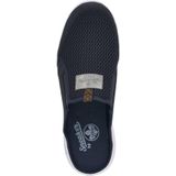 Rieker Herenslippers B7390, heren slip-on, blauw 14, 43 EU