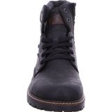 Veterboots - Effen - Imitatieleer/Textiel - Enkellang