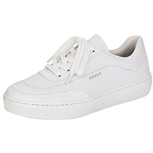 Rieker L5910 Sneakers voor dames, wit, 36 EU
