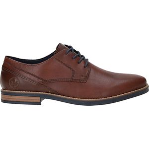 Rieker - 13519 - Nette Veterschoenen - Amaretto - Leer