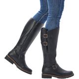 Remonte - Winterlaarzen - Zwart - Blokhak - Ritssluiting